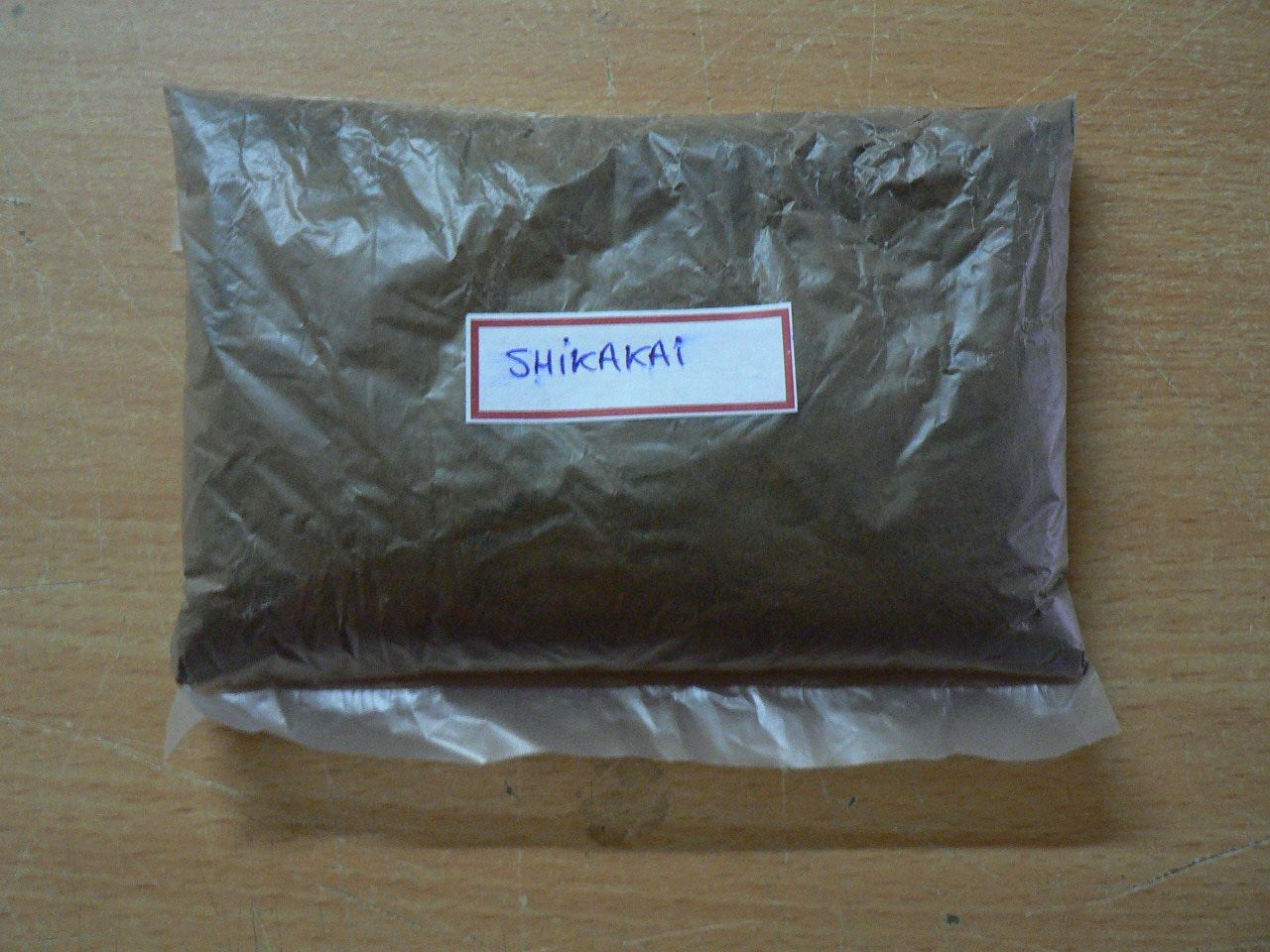 <b>SHIKAKAI - POUDRE</b><br>Acacia Concinna<br>100% SHIKAKAI<BR>100 grs